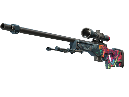 AWP Hyper Beast Well-Worn